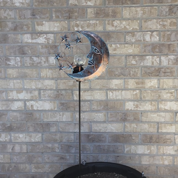 FLASH SALE Moon and Stars Solar Garden Pick - Picture 3 of 4